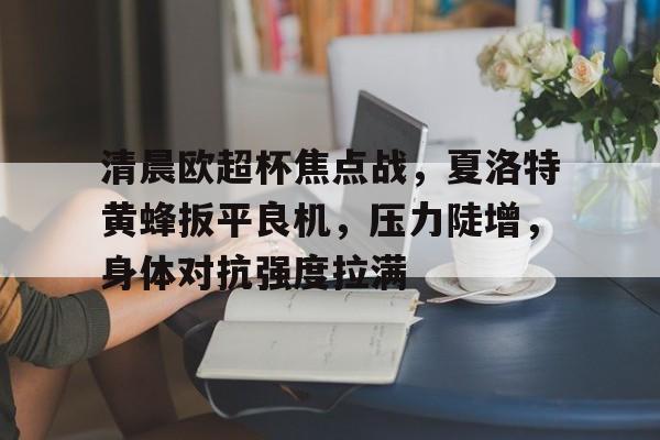 亚博体育官网-清晨欧超杯焦点战，夏洛特黄蜂扳平良机，压力陡增，身体对抗强度拉满(匹克态极60测评)